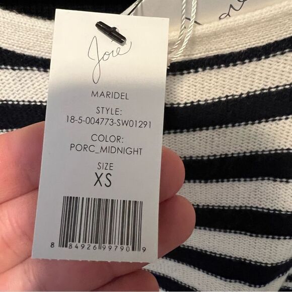 NWT Revolve x Joie Maridel Sweater in Porcelain & Midnight | Size XS - Picture 11 of 12